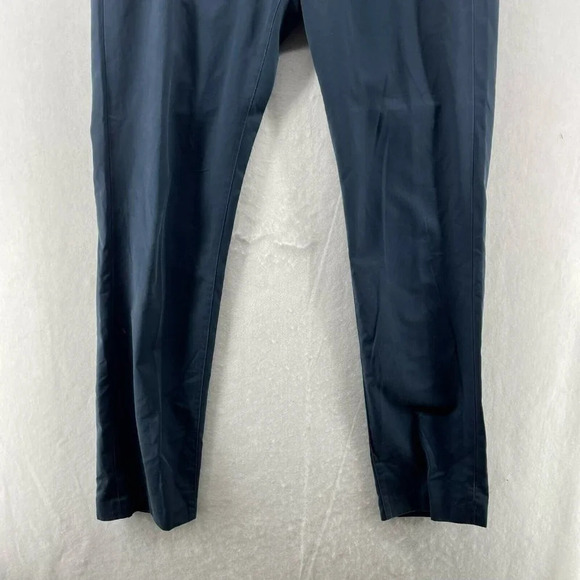 Bonobos Pants Men's Sz 33x34 Blue Straight Leg Slim Fit Mid-Rise Flat Front - Picture 6 of 11